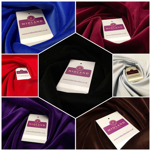 Plain cotton velvet ideal for - plain,