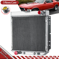 Aluminum 3 Rows Radiator For 67-1970 Ford Mustang Falcon Torino Mercury Cougar