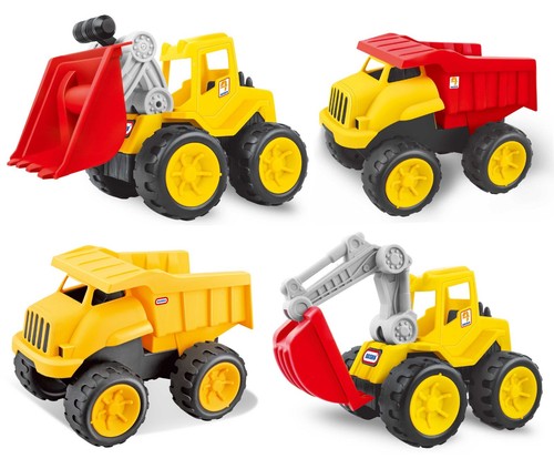 Bulldozer digger dumper - bulldozer, truck