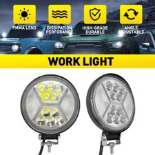 2 Set 4Inch Amber White LED