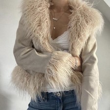 Afghan Penny Lane Style Cropped Jacket Size XL by H&M Divided £80 down to £29.99