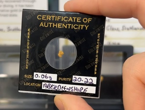 Scottish gold nugget 22ct - scottish,