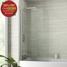 800mm Bath Shower Screen