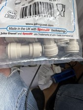 John Guest Superseal 5/16" - 3/8" Straight Connector SI041012S