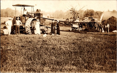 1910 1918 original rppc rumely - original,