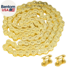 Gold Color 420 Chain 102 Links