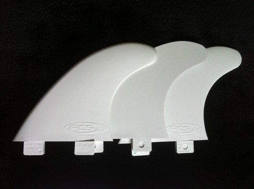 Surfboard fins fcs white - white, g5