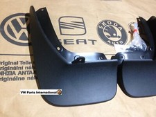 VW Golf MK7 MK7.5 Rear Mud Flaps Rain Splash Guards Genuine New OEM VW Parts