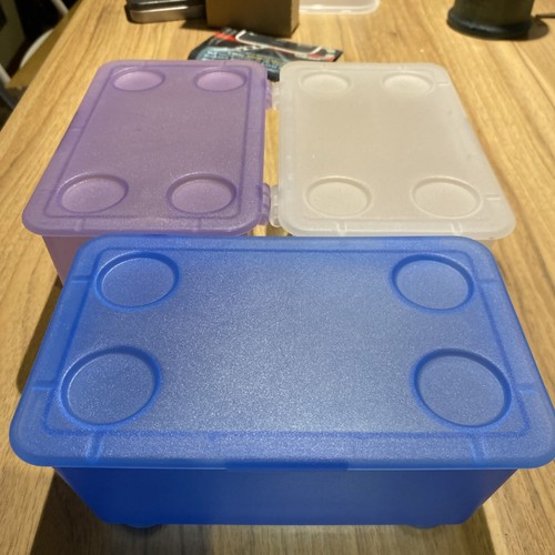 Ikea glis boxes with - glis, lid
