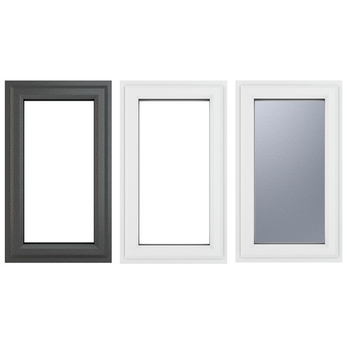 Pvc double glazed - double, glass