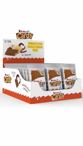 Ferrero kinder cards - kinder, wafer