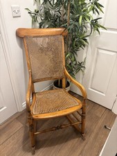 Antique wicker rocking chair - wicker,