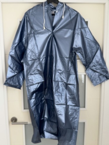 Retro raincoat rain - , jacket