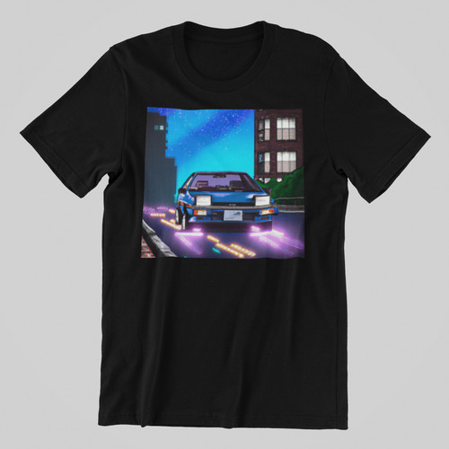 Anime ae86 car japanese - ae86, in