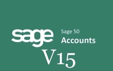 Sage 50 accounts software V15