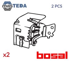 255-906 EXHAUST HANGER MOUNTING SUPPORT BOSAL 2PCS FOR RENAULT THALIA I 1.4 1.4L