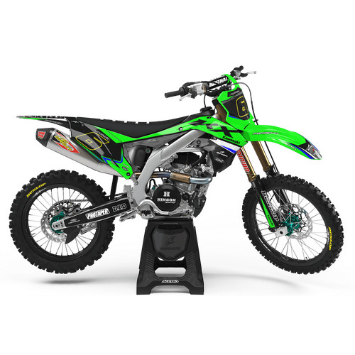 Graphics fits kawasaki - mx, fits: