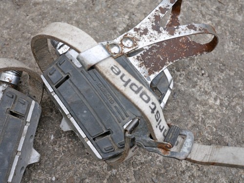Shimano t100 vintage pedals - pd-t100,