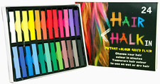 Hair Chalk, 24 Colors Set