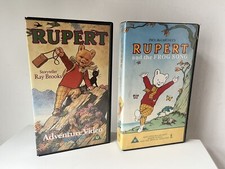 Rupert And The Frog Song Paul McCartney VHS And Adventure Video Cassette