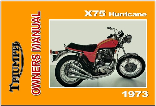 Triumph owners manual - manual, t150