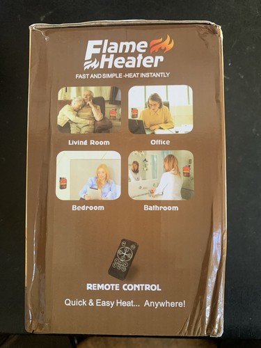 Flame heater fast - -heater, and