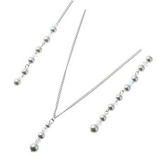 Bride Crystal Pearl Pendant