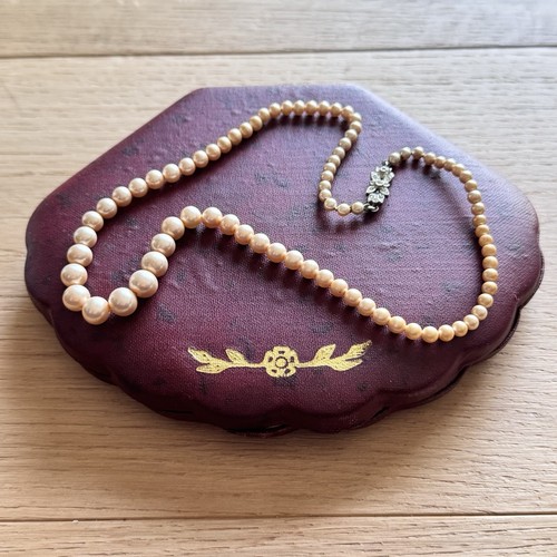 Vintage simulated pearl - simulated,