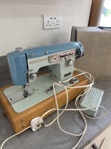 Vintage brother blue - vintage, ja-28