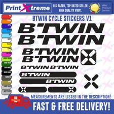 BTWIN BIKES Stickers, Decals
