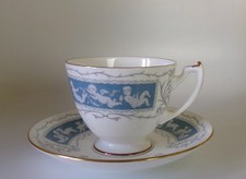 COALPORT REVELRY TEA CUP & SAUCER - GREAT CONDITION