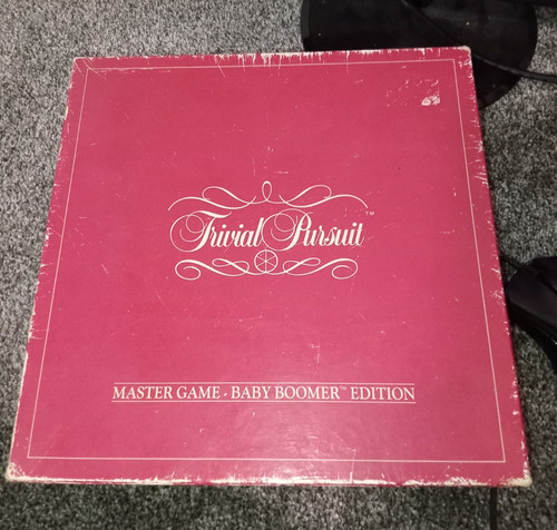 Vintage trivial pursuit master - trivial,