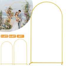Large Wedding Arch Door Backdrop Stand Flower Display Frame Backdrop Metal Rack