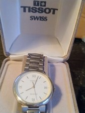 Tissot Mens Watch Silver Toned