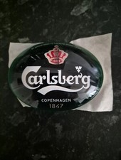 1 Carlsberg Pilsner Fisheye Badge Beer Pump Mancave Bar Brand New 