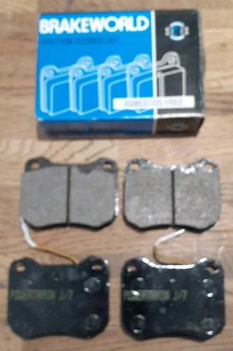 Front brake pads - brake, fits