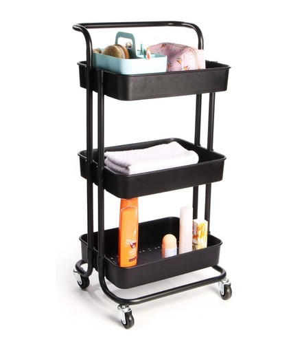 Trolley wheels tier - on,