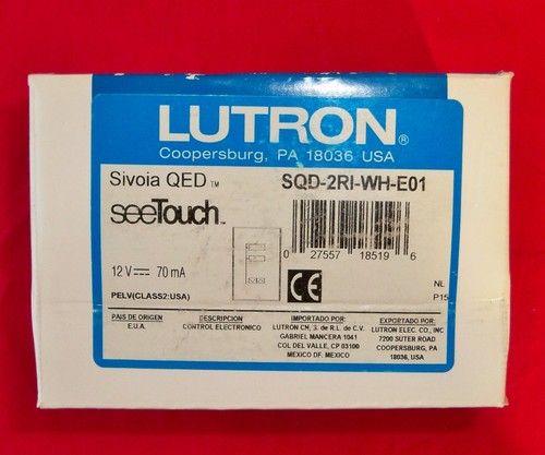 Lutron sivoia qed - lutron,