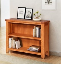 Small wooden bookcase low - small, bookcase,