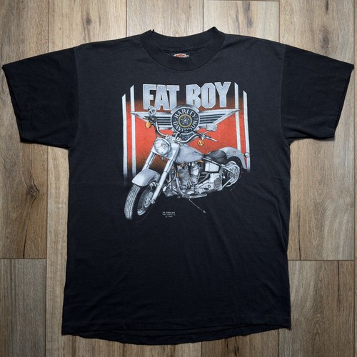Vtg emblem tshirt - 3d, harley