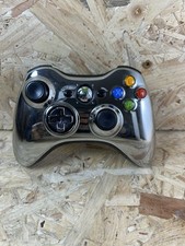 Microsoft Xbox 360 Wireless Controller Silver Chrome Limited Edition Official