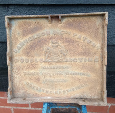 vintage cast iron machine