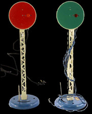 Hornby Advance Signal - Pre War Pair / Antique Toy