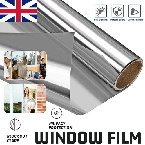 Silver reflective one way - reflective,