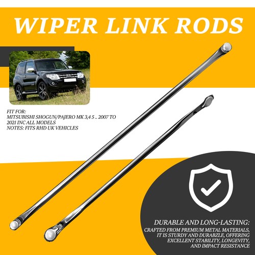 Pair wiper linkage push rods - pair,