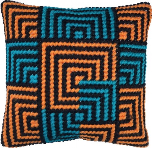 Needleart world blue gold - world, &