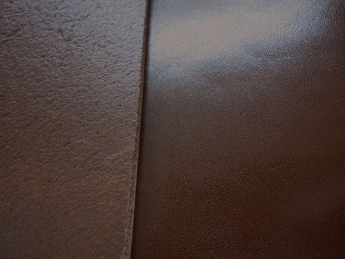 Dark brown smooth - , veg