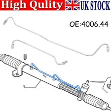 2Pcs Power Steering Rack Pipes