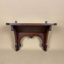 Antique Mahogany Wall Bracket