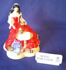 Royal Worcester Rare Figure Called Gypsy Bride At Appleby Fair
